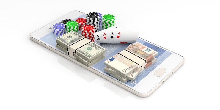 Ilustrasi pengguna membagikan tautan referral melalui perangkat mobile yang mudah diakses